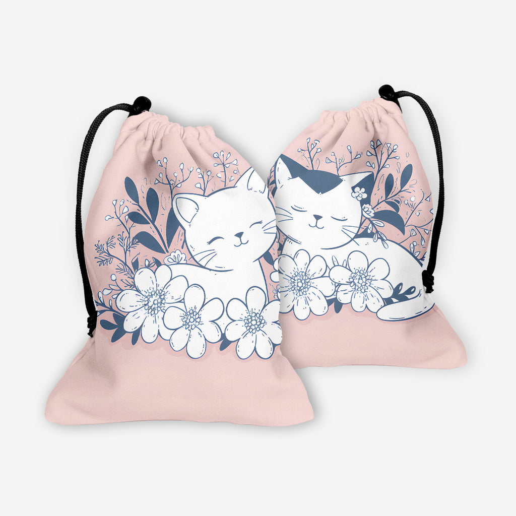 Purrfect Petal Dice Bag