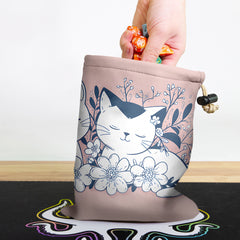 Purrfect Petal Dice Bag