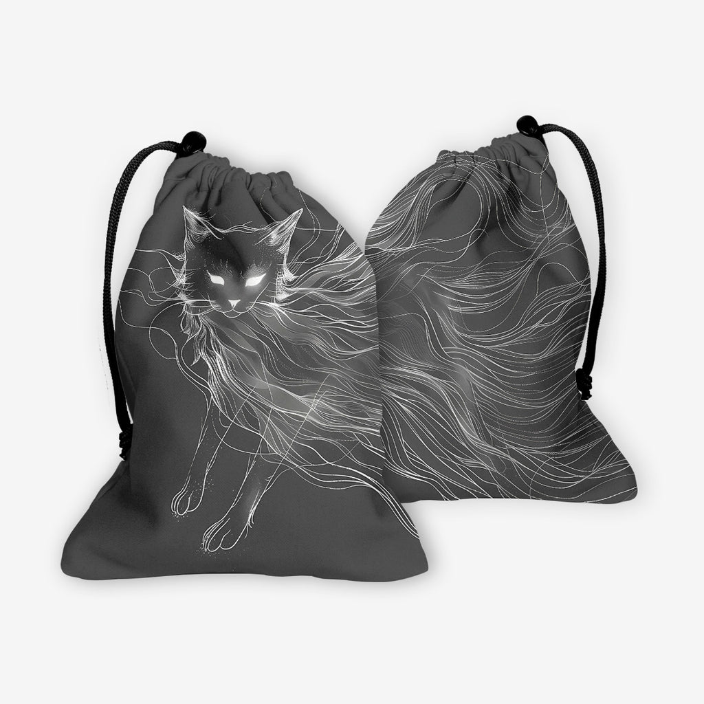 Wraith Cat Dice Bag