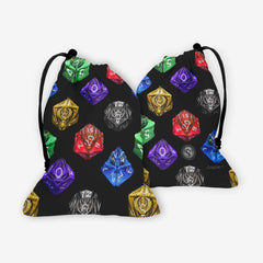 Dragon Dice Pattern Dice Bag