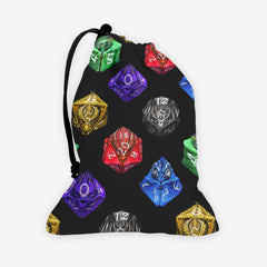 Dragon Dice Pattern Dice Bag