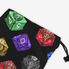 Dragon Dice Pattern Dice Bag
