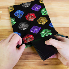Dragon Dice Pattern Dice Bag