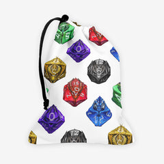 Dragon Dice Pattern Dice Bag