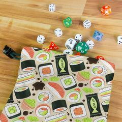 Scrumptious Sushi Dice Bag