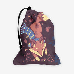 Autumn And Snow Fox Dice Bag