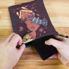 Autumn And Snow Fox Dice Bag