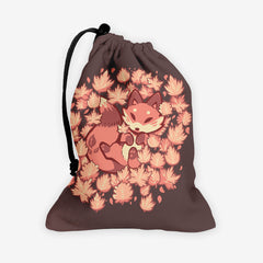 Autumn Leaves Fox Dice Bag