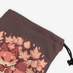 Autumn Leaves Fox Dice Bag