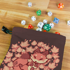 Autumn Leaves Fox Dice Bag