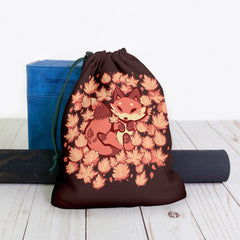 Autumn Leaves Fox Dice Bag