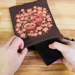 Autumn Leaves Fox Dice Bag