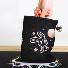 Bunny In The Stars Dice Bag
