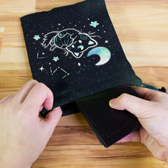 Cat In The Stars Dice Bag
