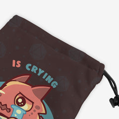 Crying Is A Free Action Dice Bag