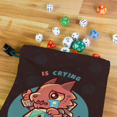 Crying Is A Free Action Dice Bag