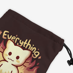 Everything Is On Fire Dice Bag
