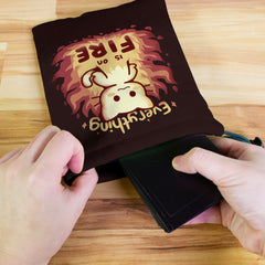 Everything Is On Fire Dice Bag
