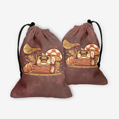 Fall Frog Dice Bag