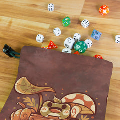 Fall Frog Dice Bag