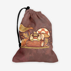 Fall Frog Dice Bag