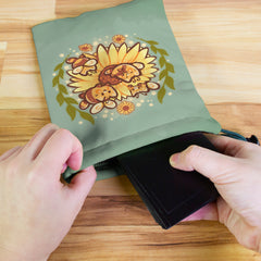 Sunflower Cat Bees Dice Bag