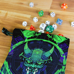 Ghostlight Oni Magus Dice Bag
