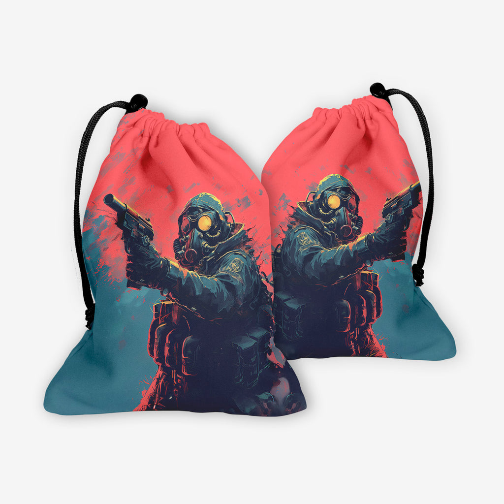 Wasteland Scavenger Dice Bag