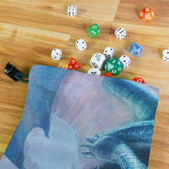 Adult Blue Dragon Dice Bag