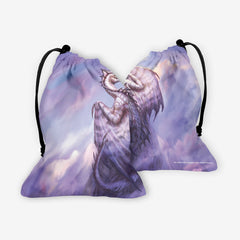 Adult White Dragon Dice Bag