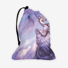 Adult White Dragon Dice Bag