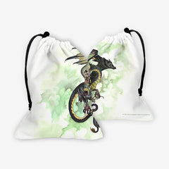 Young Black Dragon Dice Bag