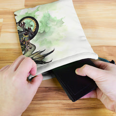 Young Black Dragon Dice Bag