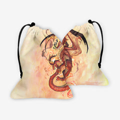 Young Red Dragon Dice Bag