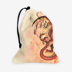 Young Red Dragon Dice Bag
