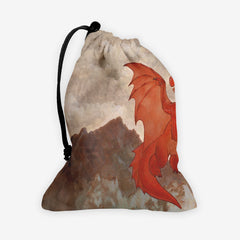 Red Wyrmling Dragon Dice Bag