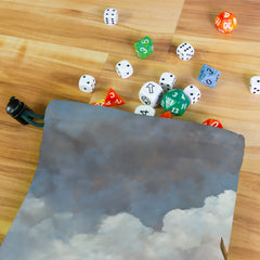 Ancient Gold Dragon Dice Bag