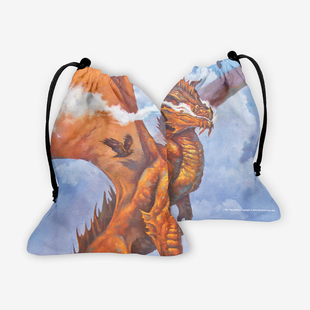 Ancient Red Dragon Dice Bag