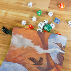 Ancient Red Dragon Dice Bag