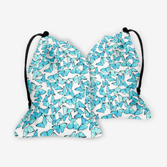 Amazon Morpho Butterflies Dice Bag