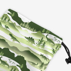 Whimsical Dino Wilderness Dice Bag