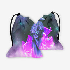 Crystal Synthwave Raven Dice Bag