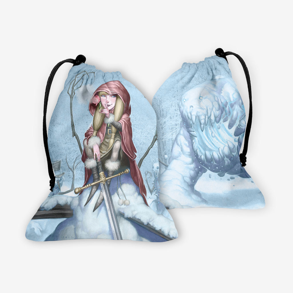 Snow Man Cometh Dice Bag