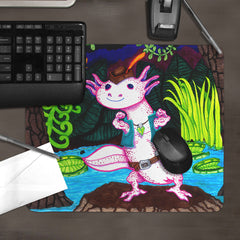 Axolotl Adventure Mousepad
