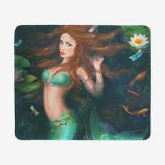 Red-Haired Mermaid Mousepad