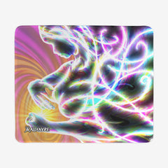 Aurora Borealis Woman Mousepad