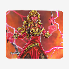 Red Mage Lightning Mousepad