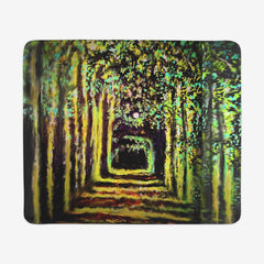 Yellow Maze Mousepad