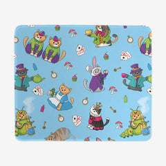 Alice in Wonderland Cats Mousepad