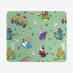 Alice in Wonderland Cats Mousepad